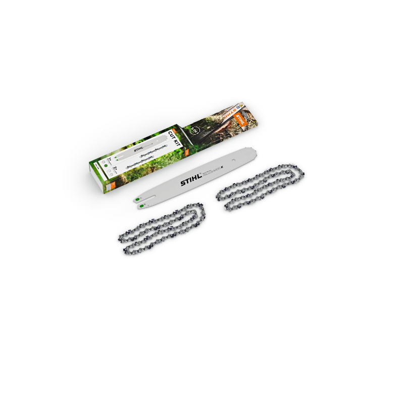 Stihl Cut Kit 8 Replacement Guide Bar and Saw Chain for MSA 220/MS 201