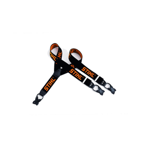 Stihl Black Braces with Buttons 110cm