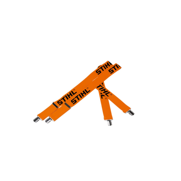 Stihl Orange Braces with Metal Clips 130cm